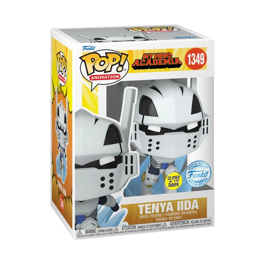 Figurka Funko POP! Animation My Hero Academia: Tenya Iida (Recipro Blast) Glow Special Edition #1349 – zdjęcie 2