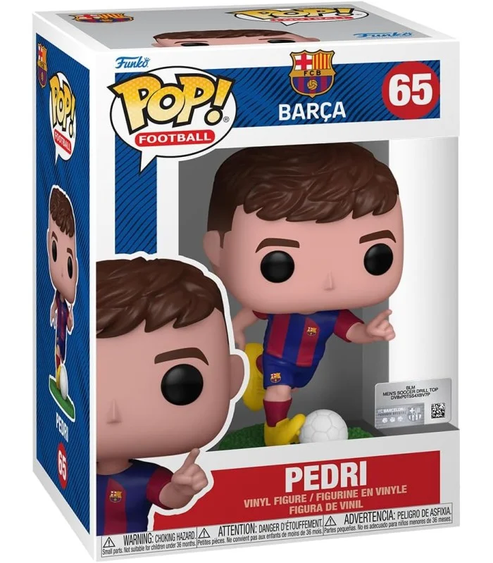 Funko POP! EPL Football (Soccer) Barcelona - Pedri #65