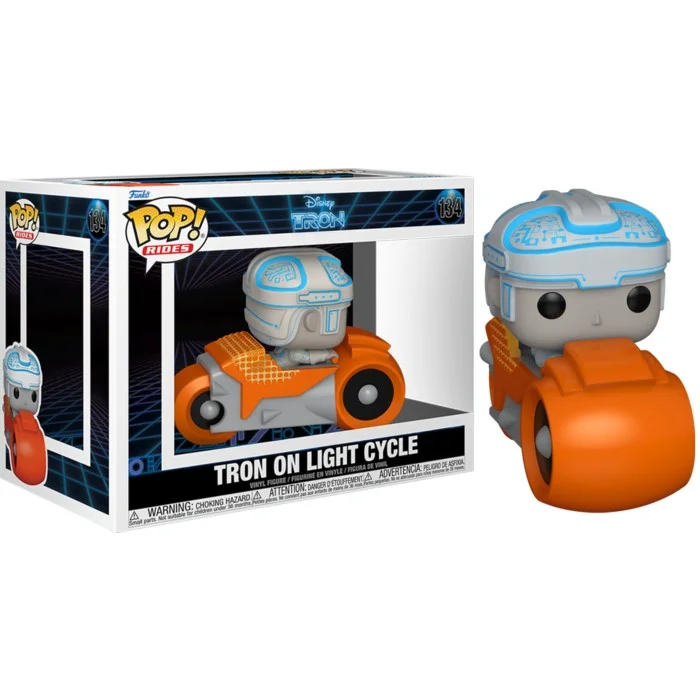 Funko POP! Tron (1982) - Tron on Light Cycle #134