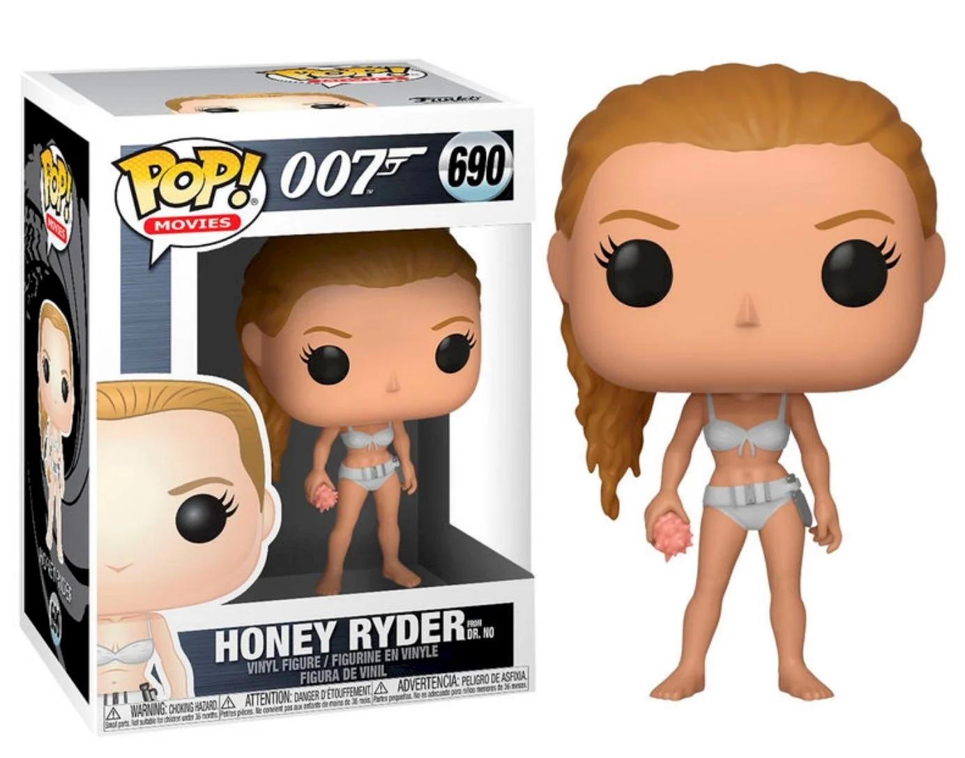 Figurka James Bond 007 Funko pop Honey Ryder serie 2 690