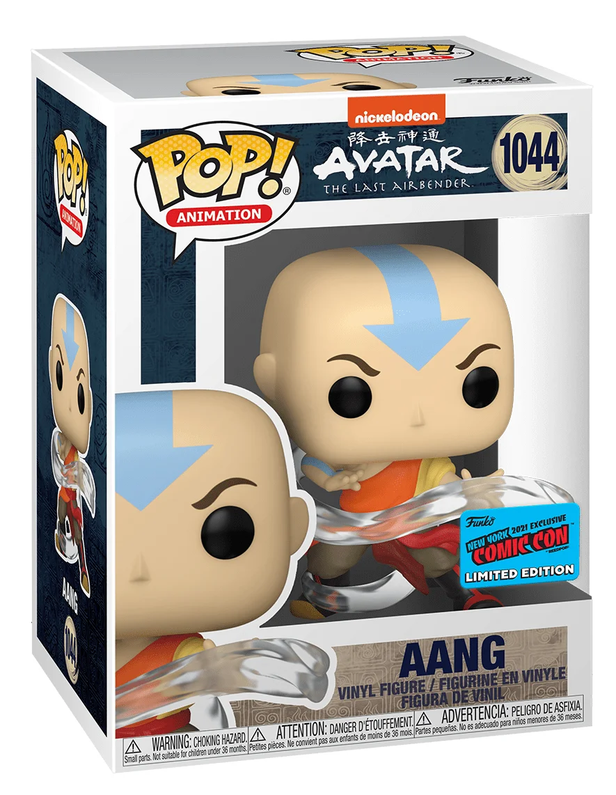 Figurka Funko POP! Animation Avatar The Last Airbender - Aang (Festival Of Fun)(2021 Nycc) #1044 *Na zamówienie