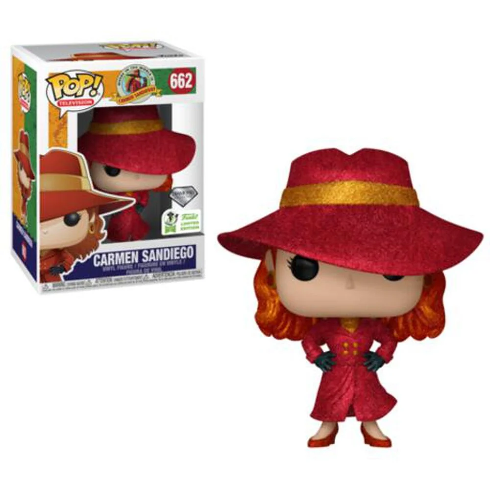 Funko POP! Carmen Sandiego TV: Carmen Sandiego- Carmen (DGLT) 662 (Diamond Collection) *Na zamówienie