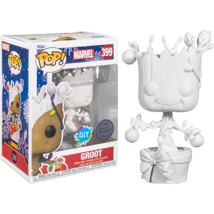 Funko POP! Guardians of the Galaxy - Groot Holiday DIY Special Edition #399