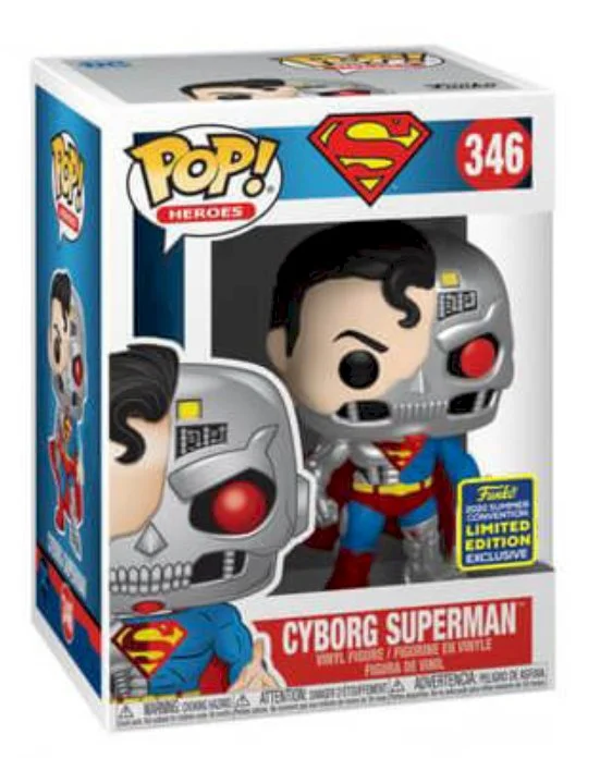 Figurka Funko POP! DC Comics Cyborg Superman #346 – zdjęcie 3