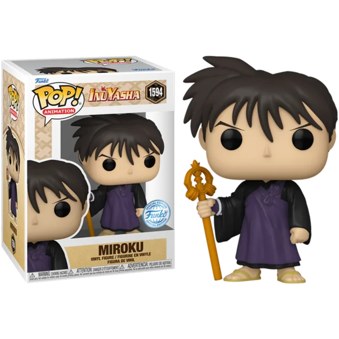 Figurka Funko POP! Inuyasha Miroku #1594 Special Edition