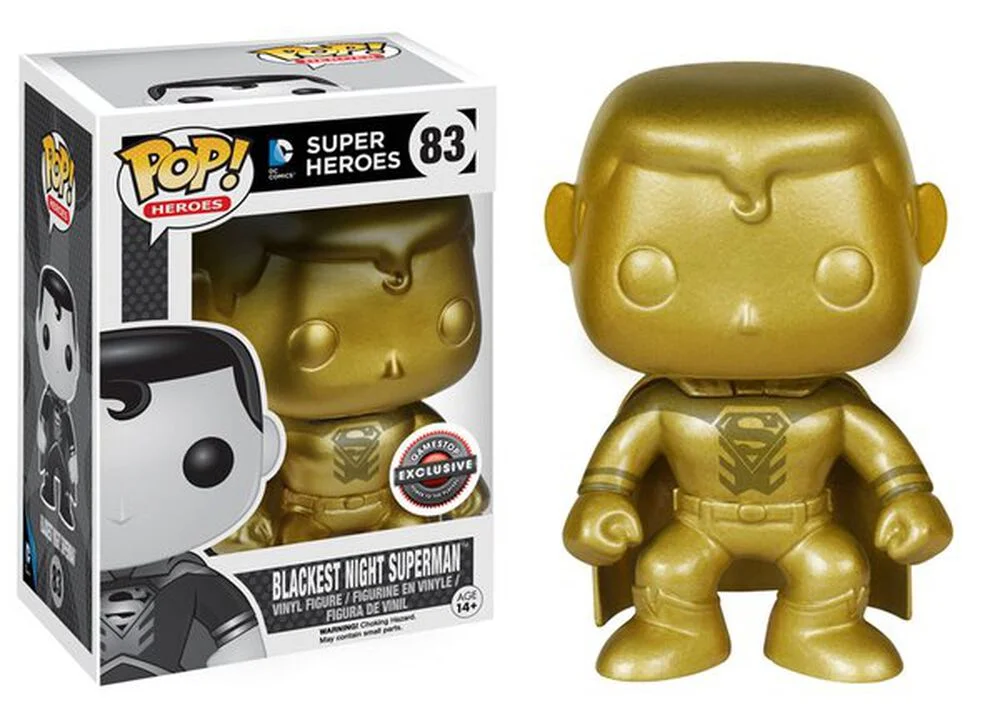 Funko POP! DC Comics Blackest Night Superman (Gold) 83 (Exclusive) *Na zamówienie