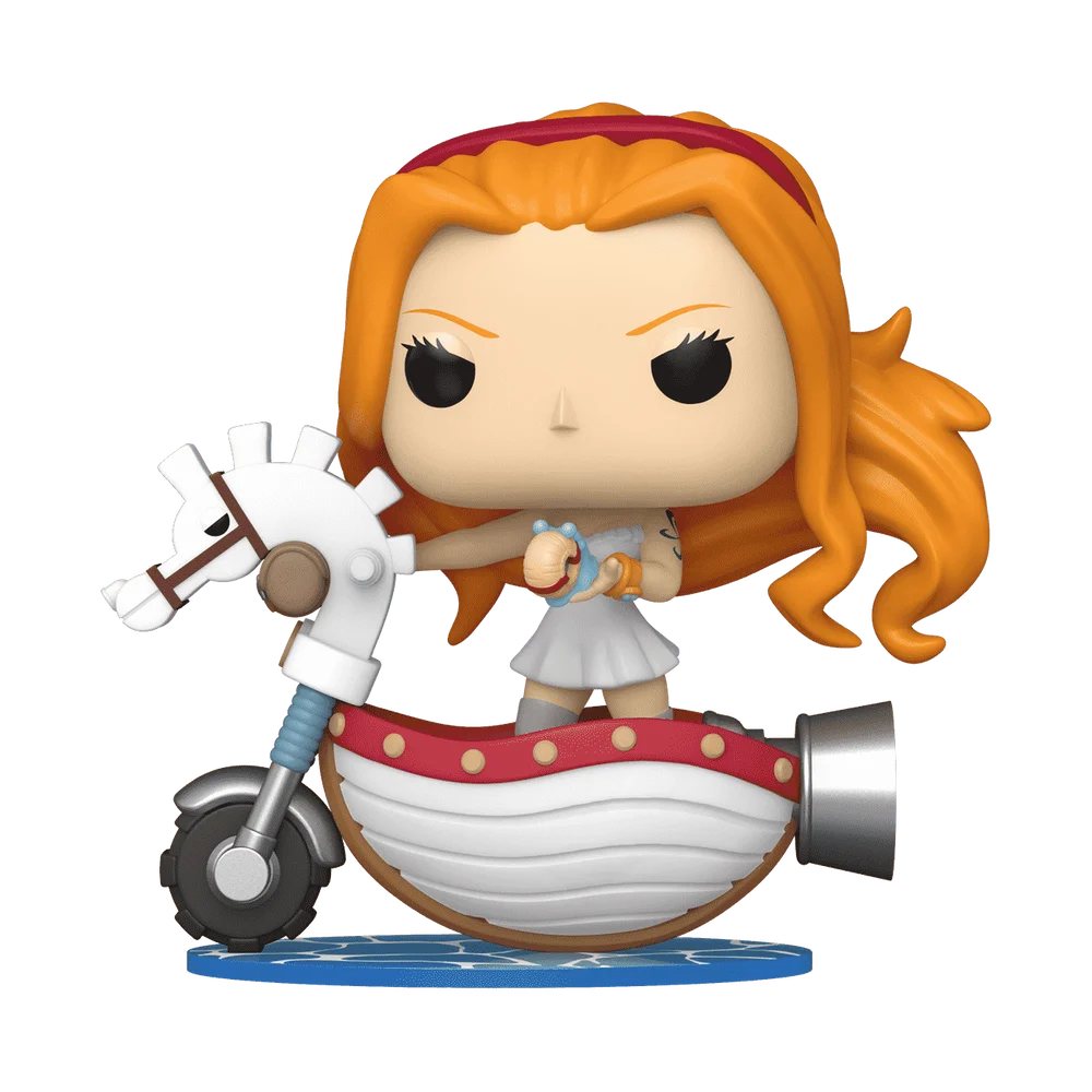 Funko POP! One Piece Rides Deluxe Nami with White Hobby Horse (WonderCon) 128 (Exclusive) *Na zamówienie