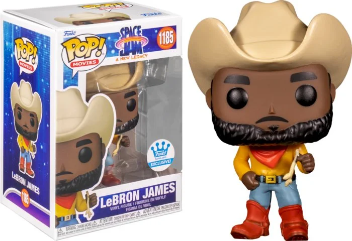 Figurka Funko POP! Space Jam 2 A New Legacy - Cowboy LeBron James Special Edition #1185