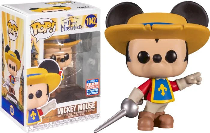 Figurka Funko POP Disney The Three Musketeers - Mickey Mouse 1042 Exc