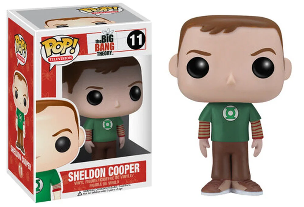 Funko POP! Big Bang Theory Sheldon Green Lantern Shirt 11 *Na zamówienie