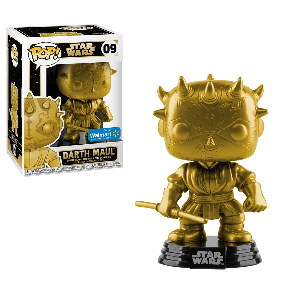 Funko POP! Star Wars Star Wars: Darth Maul (GP) (MT) 9 (Metallic) *Na zamówienie