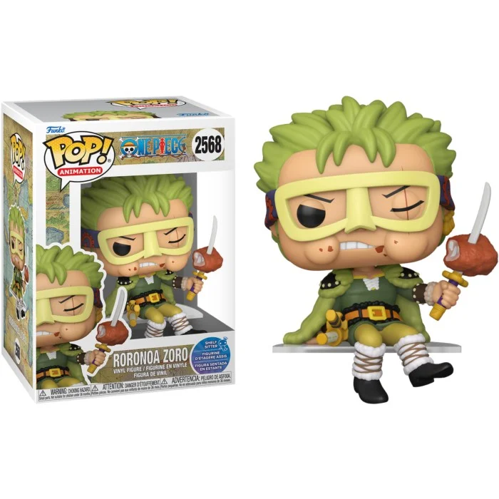 Funko POP! One Piece - Roronoa Zoro Pop! Shelf Sitter Figure #2568