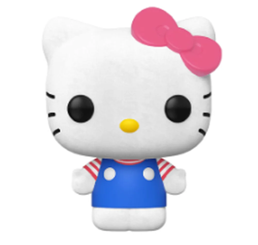 Funko POP! Sanrio N4S POP Sanrio: Hello Kitty - Hello Kitty (FL) (PK & WH) 32 (Flocked) *Na zamówienie