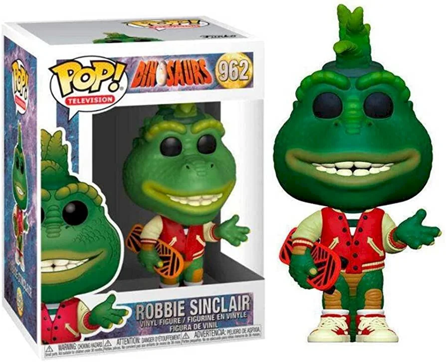 Figurka Funko POP Dinosaurs: Robbie Sinclair 962 (Uszkodzone pudełko - zdjęcie)