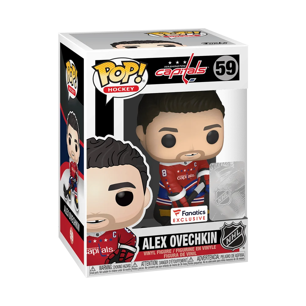 Funko POP! NHL NHL: Capitals - Alex Ovechkin (Alt Jersey) (Fanatics) 59 (Exclusive) *Na zamówienie