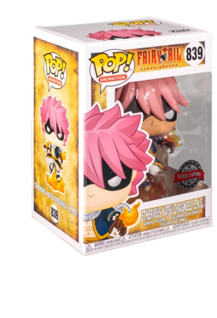 Figurka Funko POP! Fairy Tail Etherious Natsu Dragneel (END) Special Edition #839 *Na zamówienie – zdjęcie 3