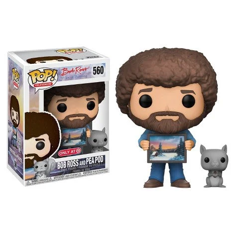 Figurka Funko Pop! Television: Bob Ross-Bob Ross And Pea Pod (Target) #560* Na zamówienie
