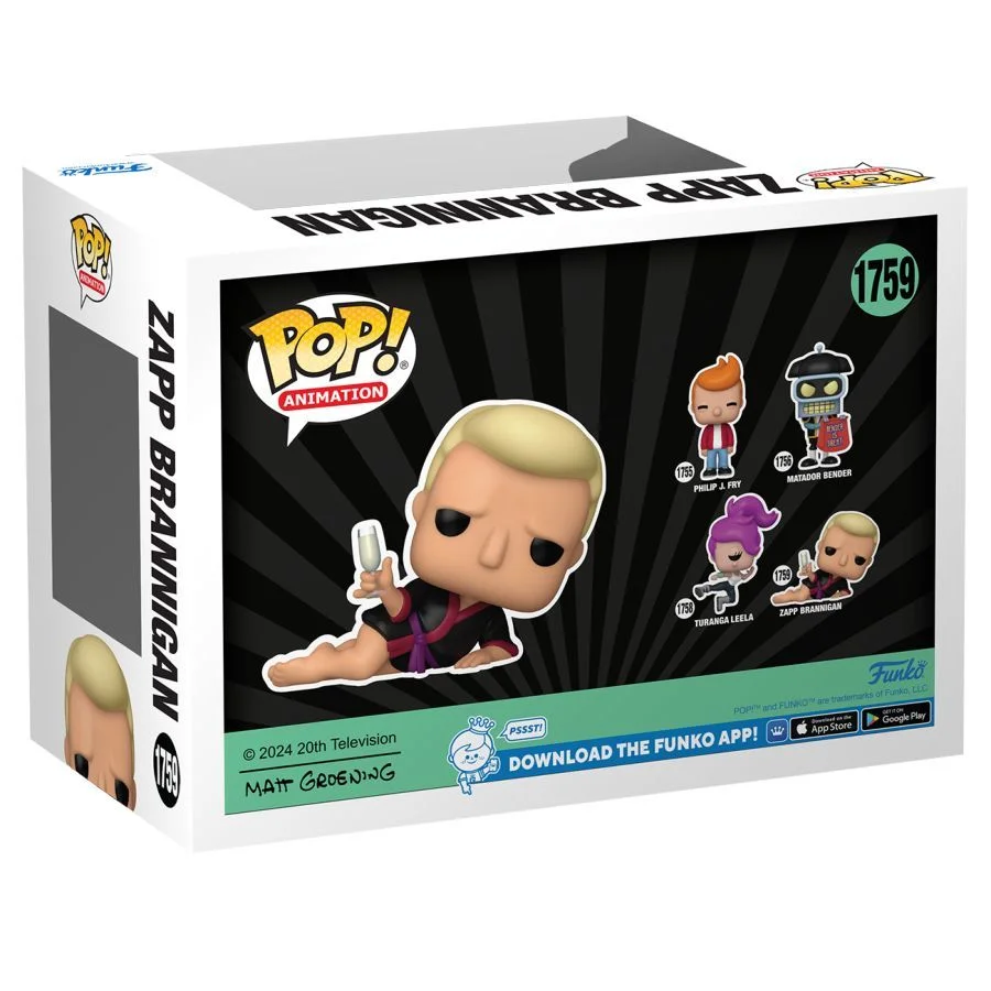 Funko Pop! Futurama - Zapp Brannigan Lounging 1759