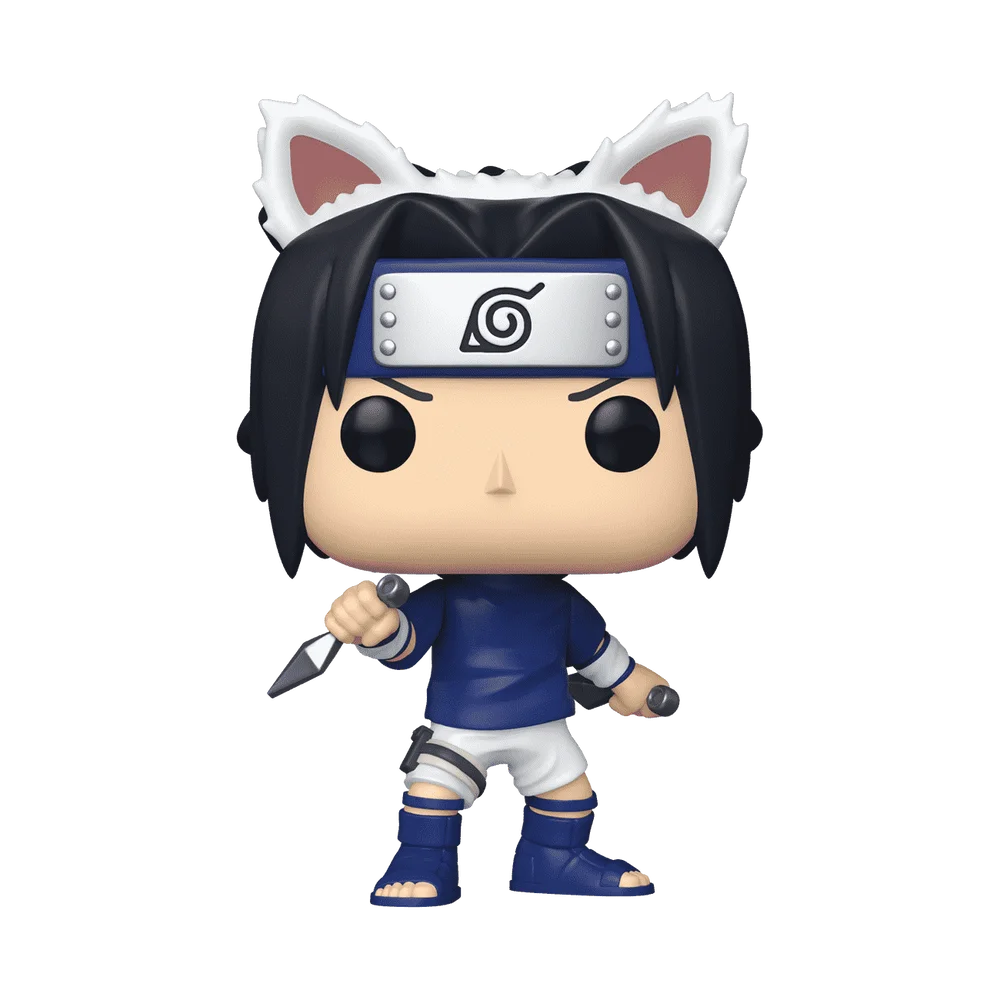 Funko POP! Naruto Sasuke Uchiha (Sasuke's Paw Encyclopedia) with POP! Protector (WonderCon) 1940 (Exclusive) *Na zamówie