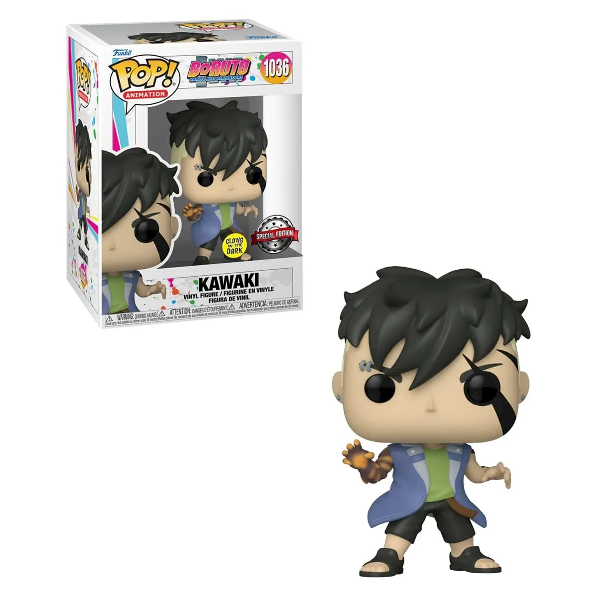Figurka Funko POP Boruto: Kawaki 1036 Glow Exclusive