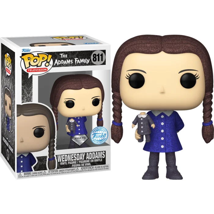 Figurka Funko POP The Addams Family (1964) - Wednesday Diamond Glitter 811 Special Edition