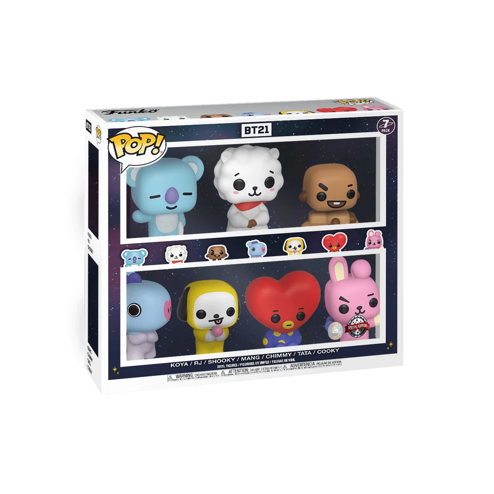 Funko POP! BT21 7 Pack - BT21 (Exclusive) *Na zamówienie
