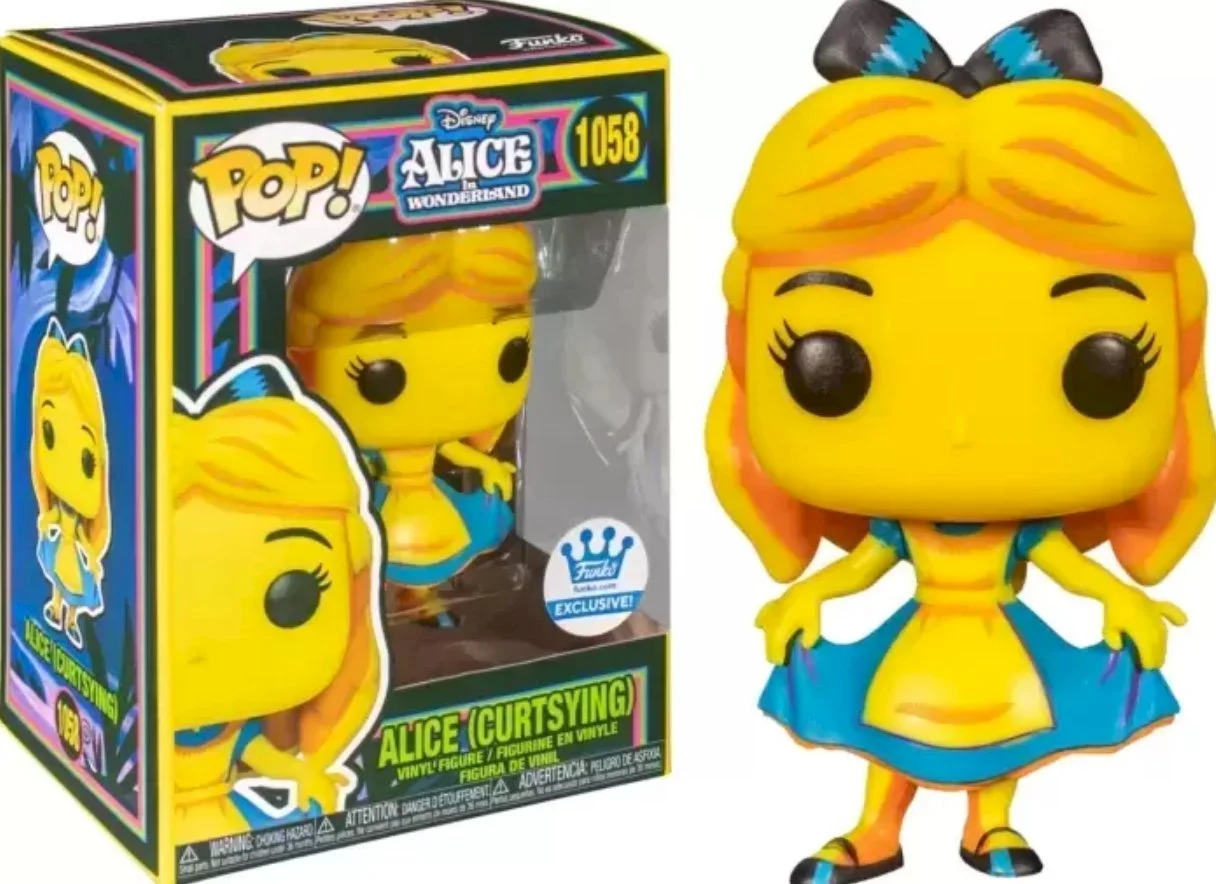 Figurka Funko POP Alice in Wonderland: Alice 1058 (Blacklight) Exc