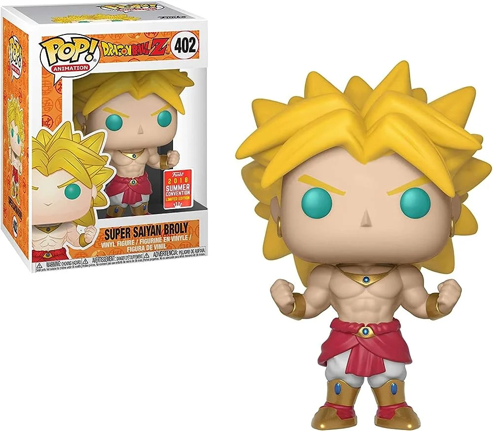 Figurka Funko POP! Dragon Ball: Super Saiyan Broly 402 exclusive* Na zamówienie
