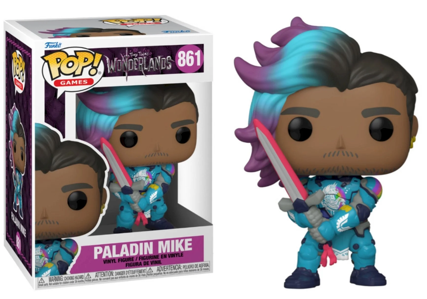 Figurka Funko Pop Tiny Tina’s Wonderland: Paladin Mike 861