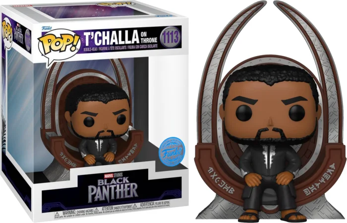 Figurka Funko POP Marvel Black Panther: T'Challa on Throne Special Edition 1113