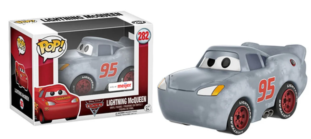 Funko POP! Pixar Lightning McQueen (Grey) 282 (Exclusive) *Na zamówienie