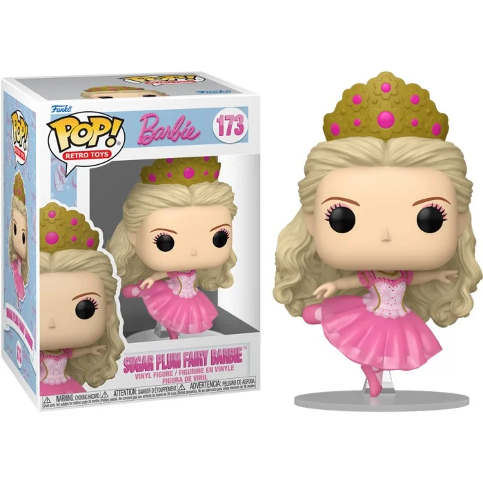 Funko POP! Barbie in the Nutcracker - Sugar Plum Fairy Barbie (Arabesque) 25th Anniversary #173