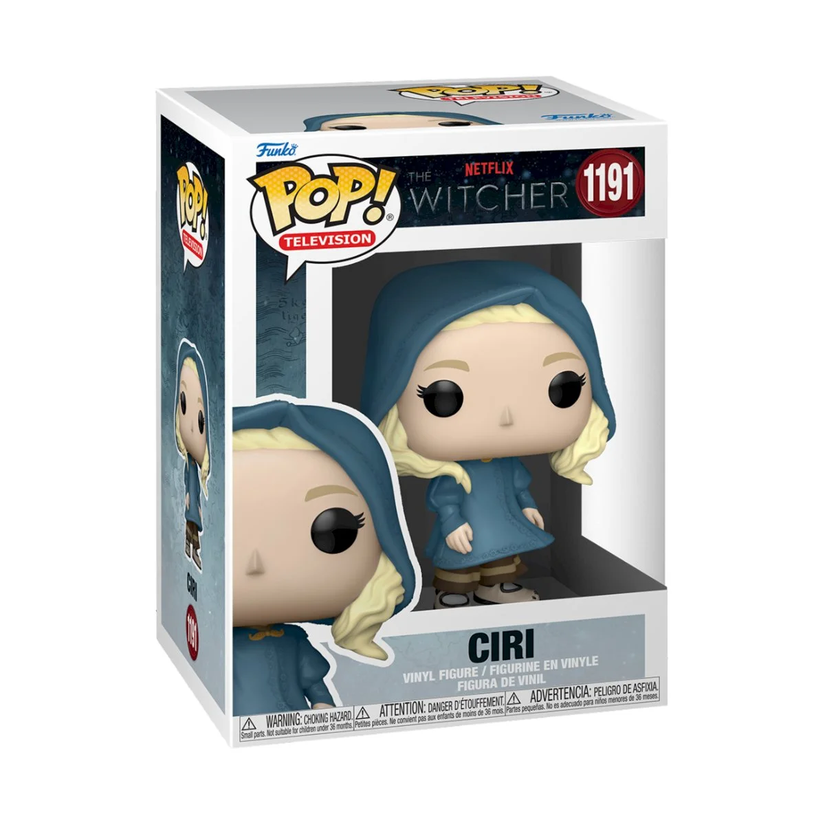 Figurka Funko POP The Witcher: Ciri 1191* Uszkodzony box – zdjęcie 3