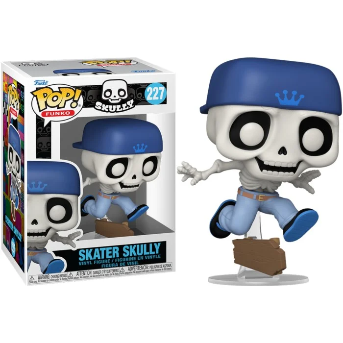 Funko POP! Skeleton Summer - Skater Skully #227
