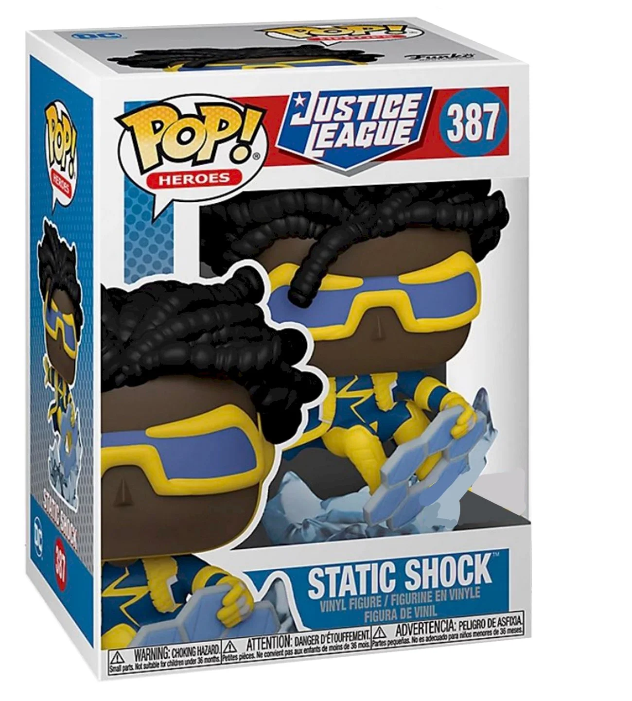 Figurka Funko POP! Justice League Static Shock Hot Topic #387 – zdjęcie 3