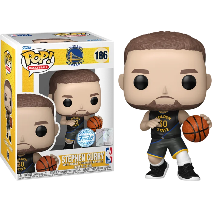 Figurka Funko POP! NBA Basketball Warriors - Stephen Curry (23-24 Statement) Special Edition #186 *Na zamówienie