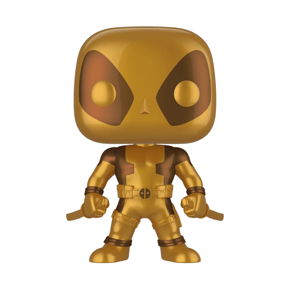 Funko POP! Marvel Jumbo Deadpool with Swords (Gold) 543 (Exclusive) *Na zamówienie