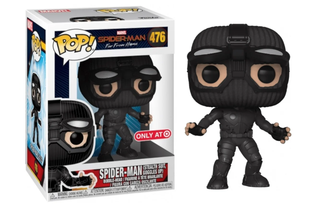 Figurka Funko POP! Spider-Man Far From Home Spider-Man (Stealth Suit Goggles Up) #476