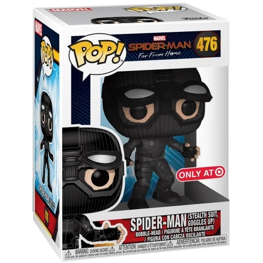 Figurka Funko POP! Spider-Man Far From Home Spider-Man (Stealth Suit Goggles Up) #476 – zdjęcie 3