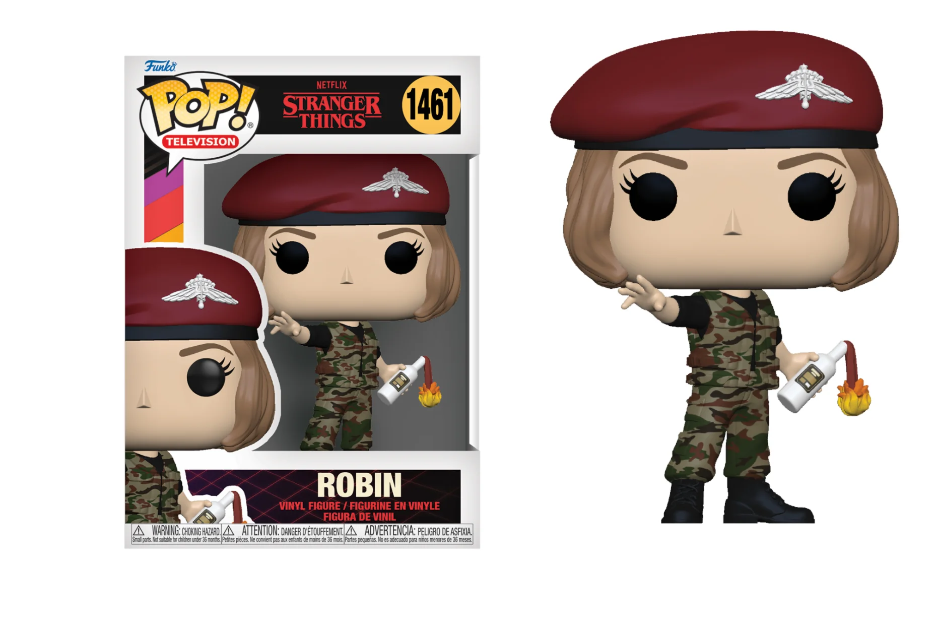 Figurka Funko POP! Stranger Things Hunter Robin w/cocktail #1461