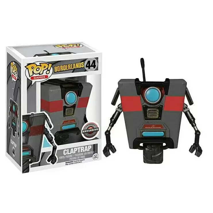 Figurka Funko POP! Borderlands Claptrap (Grey) 44 Exclusive