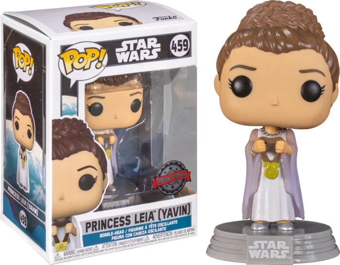 Figurka Funko pop Star Wars: Princess Leia Yavin 459 Special Edition