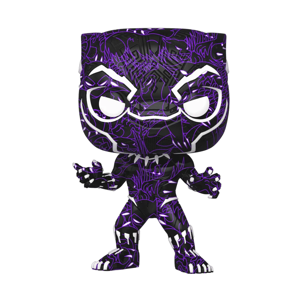 Funko POP! Marvel Artist Series Black Panther with Pop! Protector 70 (Exclusive) *Na zamówienie
