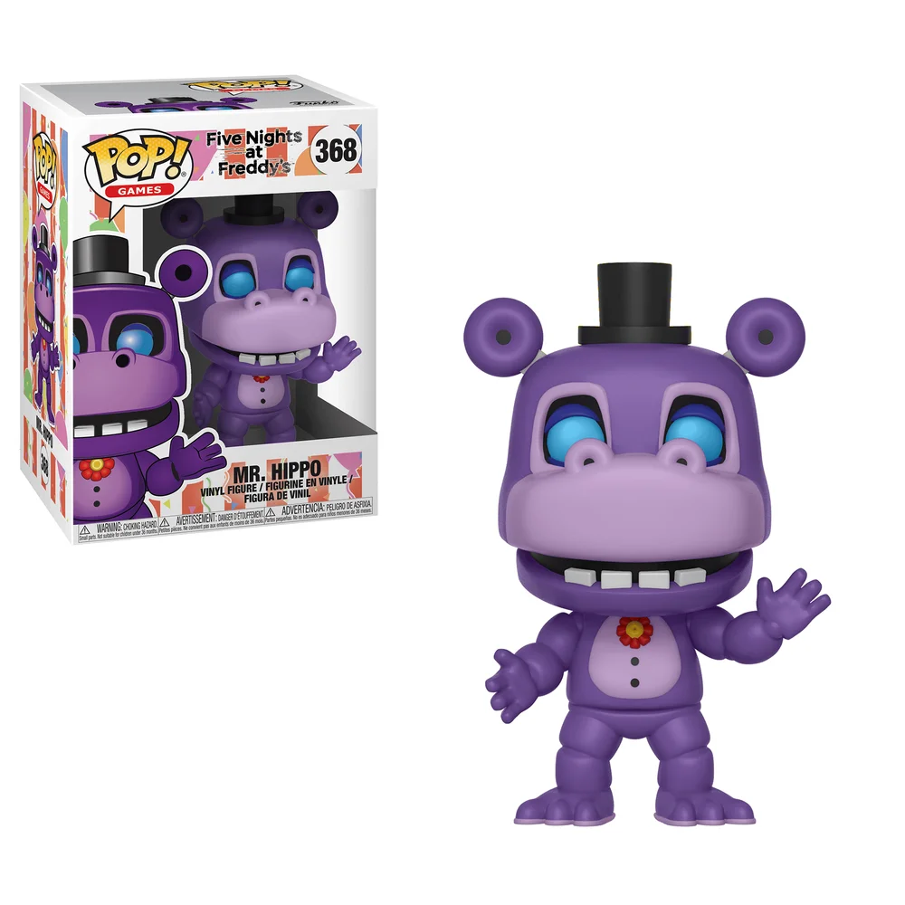 Funko POP! Five Nights at Freddy's FNAF 6 Pizza Sim-Mr. Hippo 368 (Exclusive) *Na zamówienie