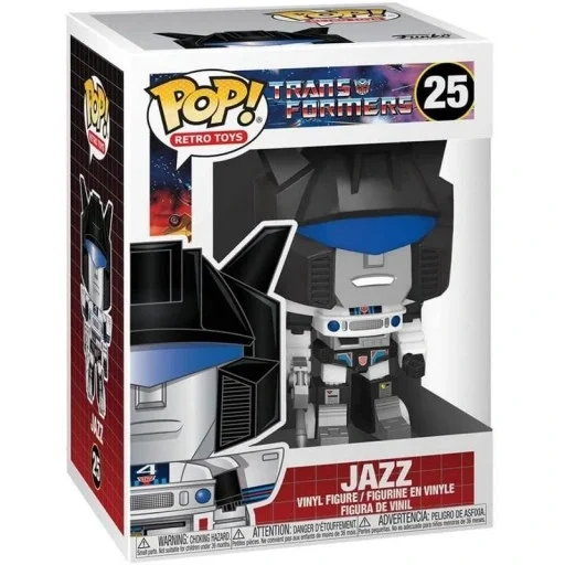 Figurka Funko POP! Transformers Jazz #25 – zdjęcie 3