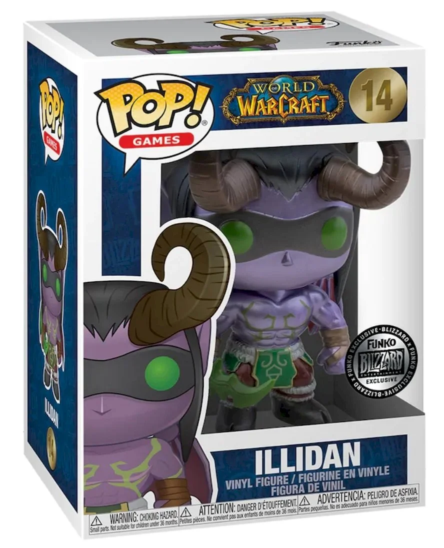 Figurka Funko POP! World of Warcraft Illidan Special Edition #14 *Na zamówienie – zdjęcie 3
