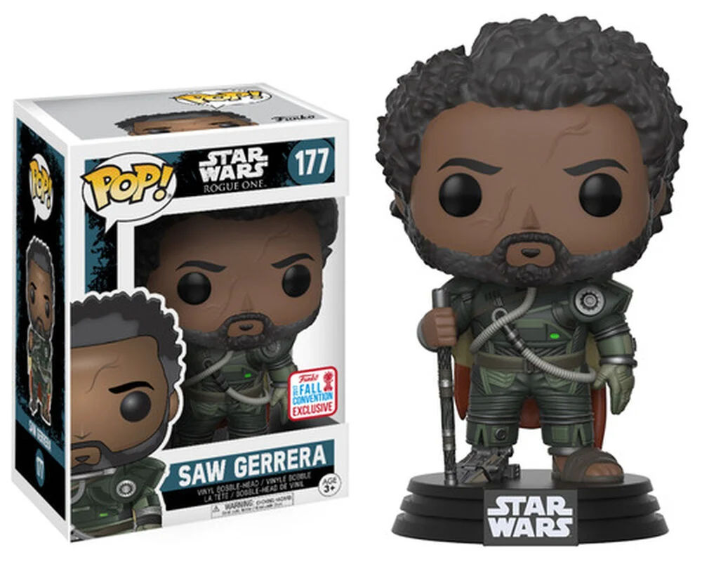 Funko POP! Star Wars SWR1 Saw w/ Hair 177 (Exclusive) *Na zamówienie