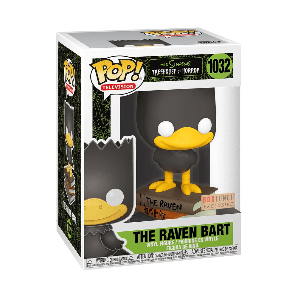 Funko POP! The Simpsons Animation: Simpsons- Bart as a Raven 1032 (Exclusive) *Na zamówienie