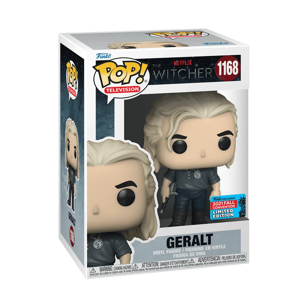 Funko POP! The Witcher Geralt holding Sword [NYCC] 1168 (NYCC) *Na zamówienie