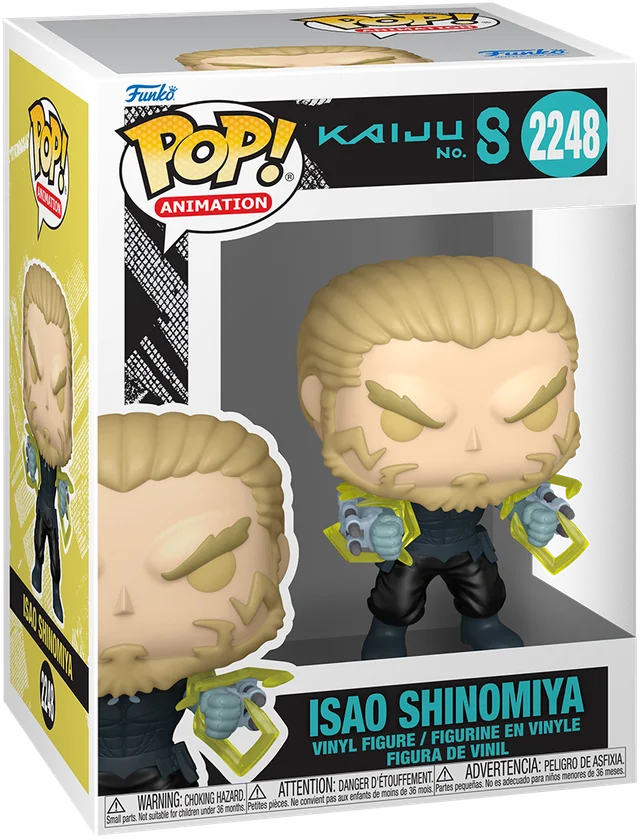 Figurka Funko POP! Kaiju No.8 - Isao Shinomiya #2248 – zdjęcie 4
